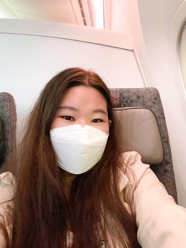 รีวิวอาหารบนเครื่องบิน Eva Air 