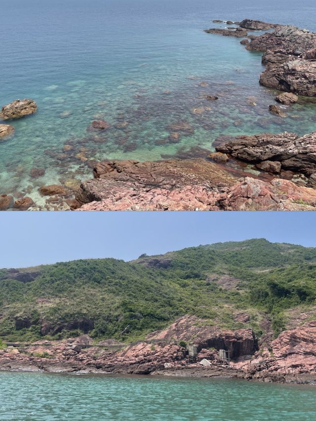 💗天然粉紅小島「赤洲」｜🌊海上岩石樂園