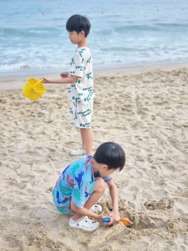 여름에 부산가면 해운대지!