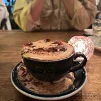 Cute 爆3D latte art 精緻4course dinner 🍽️ 