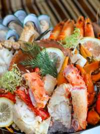 grand weekend buffet ไลน์บุฟเฟ่ต์เยอะมาก