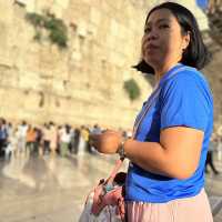 The Western Wall or Wailing Wall 