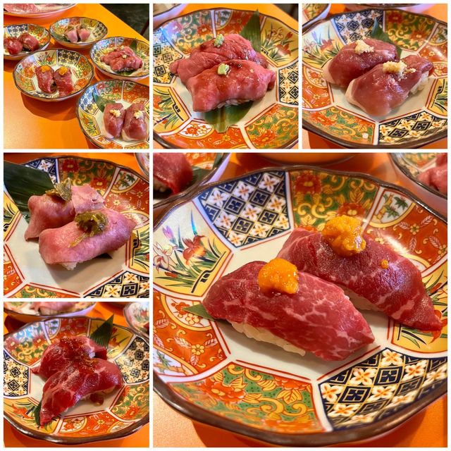 【大阪・東梅田】寿司×しゃぶしゃぶの食べ放題「牛肉寿司 海鮮 串天ぷら酒場 レレレ 梅田店」