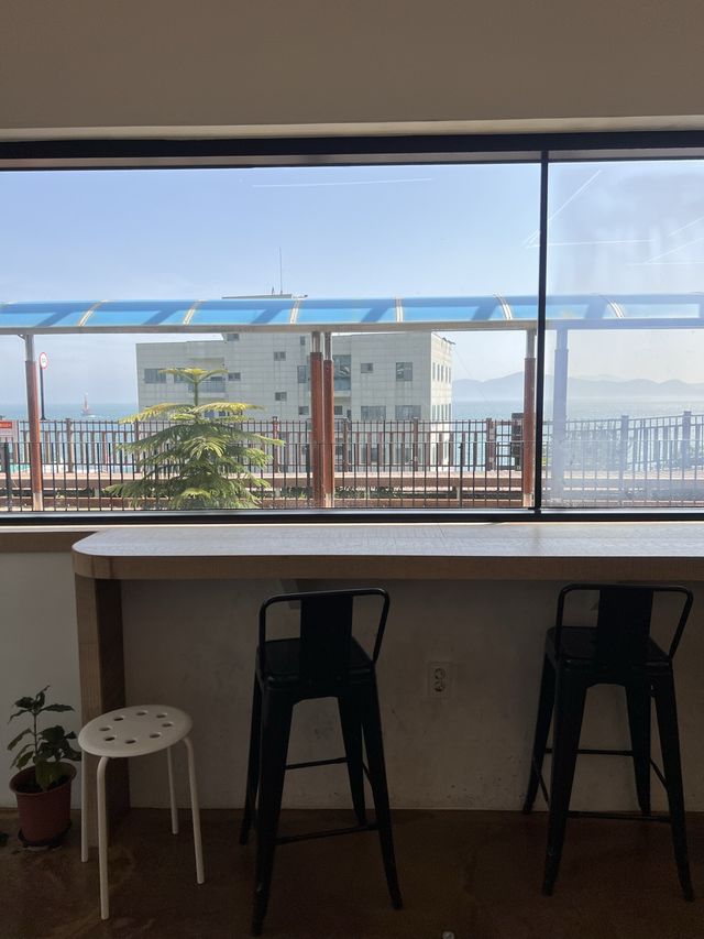 韓国/釜山【海雲台】スカイカプセルがすぐ目の前！ここでしか見れない景色を楽しめるカフェ♡