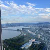 【滋賀県/大津】地上120mから琵琶湖を眺めながらのブッフェ