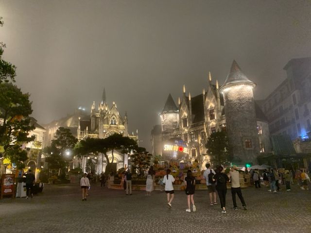 Night Walk At Ba Na Hills 