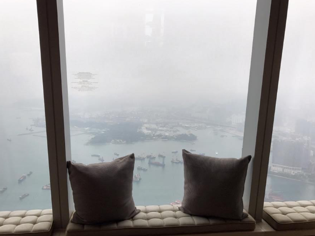 Hotel with a spectacular view of Hong Kong