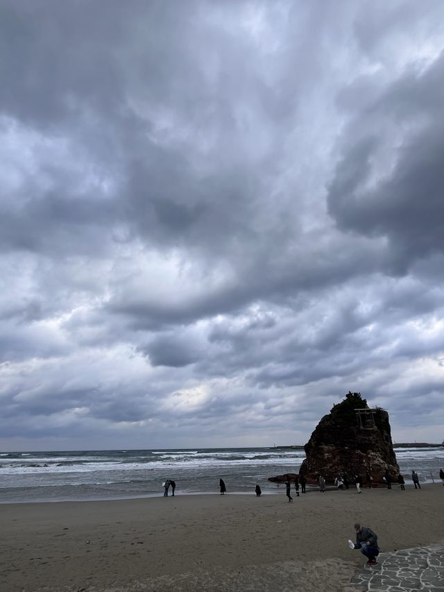 出雲大社に行く前に立ち寄るべき、稲佐の浜