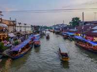 ตลาดน้ำอัมพวา | Amphawa Floating Market. 
