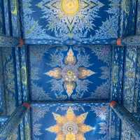 วัดร่องเสือต้น (วัดสีน้ำเงิน )จังหวัดเชียงราย