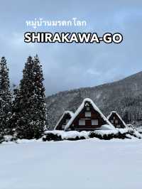 ฟินสุดๆ กับหมู่บ้าน Shirakawa-go ในวันที่หิมะฟู