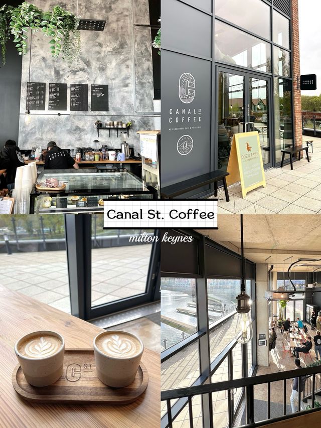 英國米爾頓凱恩斯超寫意河邊咖啡店-Canal St. Coffee