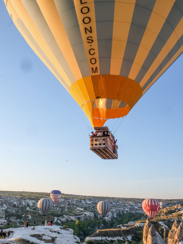 Cappadocia's Sky: Hot Air Balloon Magic