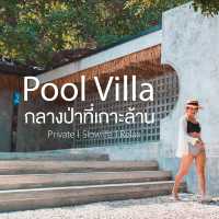 𝗠𝘆𝘁𝗵 ที่พักสวยกลางป่าวิวทะเลเกาะล้าน