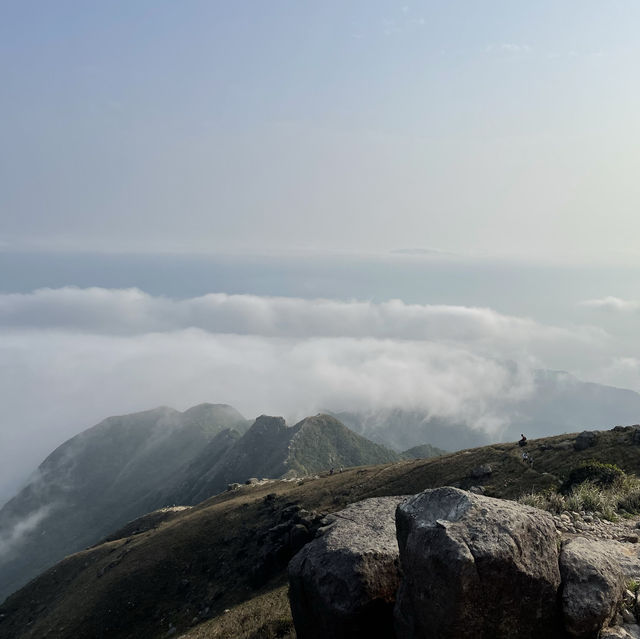 氣勢磅礴行山路線⛰️虎吼石河 小烏回頭 鳳凰山 昂坪❤️