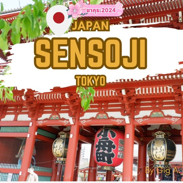 🌸วัด Sensoji (วัด Asakusa)🎍