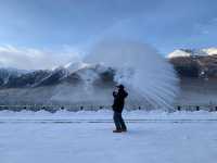 Fluffy White Snow of Northern Xinjiang