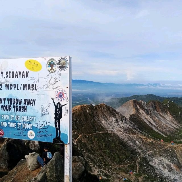 A Quick Adventure: Climbing Mount Sibayak