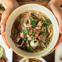 🍜ก๋วยเตี๋ยวเนื้อทอง สถานีรสแซ่บ