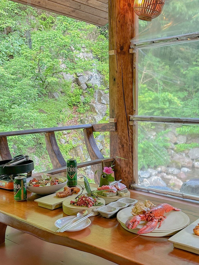 산청 자연속에서의 하룻밤의 힐링