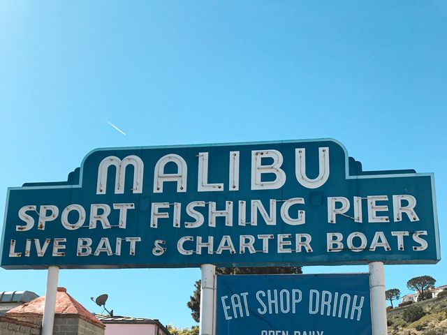 In Malibu, The Skies So Blue