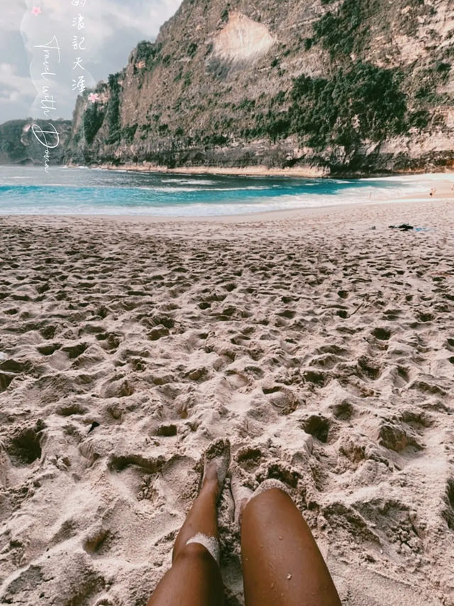 📍印尼巴里島。班尼達島此生必踩世界級景點/ 精靈沙灘暴龍頭 Kelingking Beach 