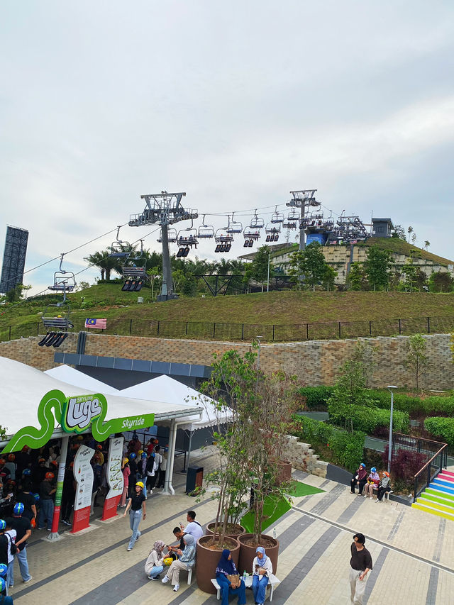 Malaysia 1st skyline luge 🛷🛷