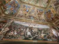 Of ancient city and ceiling frescoes