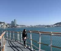 Conquering Heights: A Walk Across Songdo Yonggung Suspension Bridge