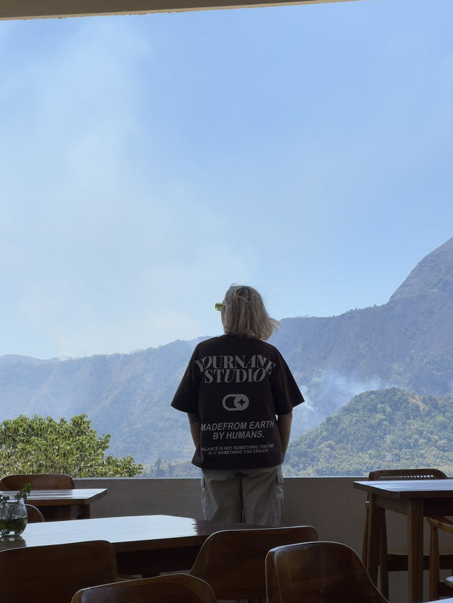 The Cafe With The Best Views of Sembalun, Lombok 🇮🇩