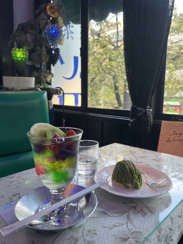 喫茶Soirée/二戰後的藍調子喫茶店