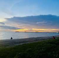Serene Sunsets at Bangsaen Beach