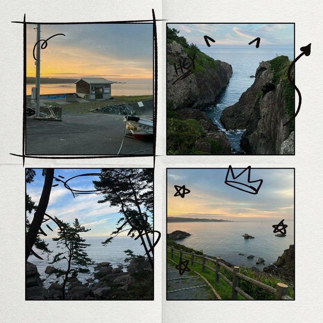 福間海岸：夕陽下的海邊🏖️