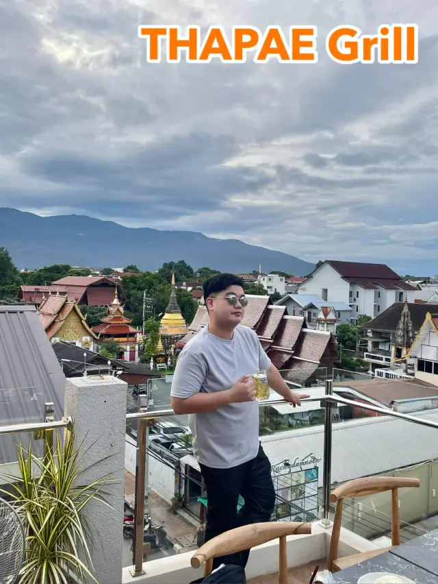 THAPAE Grill 清邁景觀絕美的屋頂餐廳