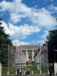 瑞士🇨🇭參觀聯合國重要基地🌐 斷腳椅🪑