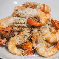 บุฟเฟ่ต์ข้าวต้ม+กุ้งเผา ทองหล่อ