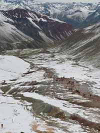 Peru กับความงามที่ซ่อนอยู่ Rainbow Mountain 