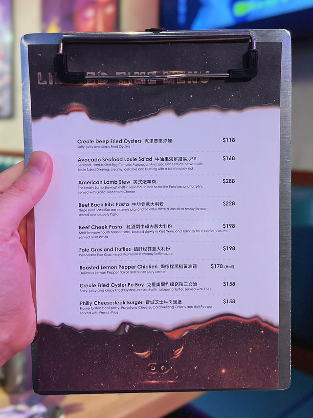 銅鑼灣音樂主題美式扒房酒吧