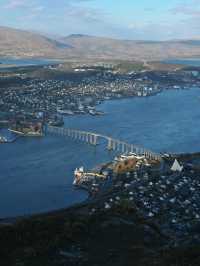 Tromso นอร์เวย์ กับจุดชมวิวเมืองแบบ Panorama 