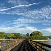 駕與丁公園，一年四季充滿自然美的地標