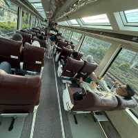 Short trip to Papandayan Mountain in Garut via Bandung with Panoramic Train 