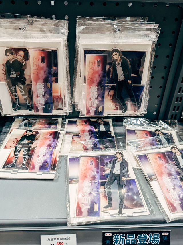 台北信義新天地A11👣 四大動漫人氣IP快閃店💫