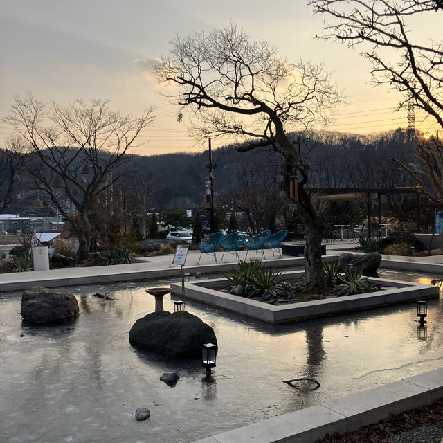 용인 최고의 불멍카페! 라임그라스