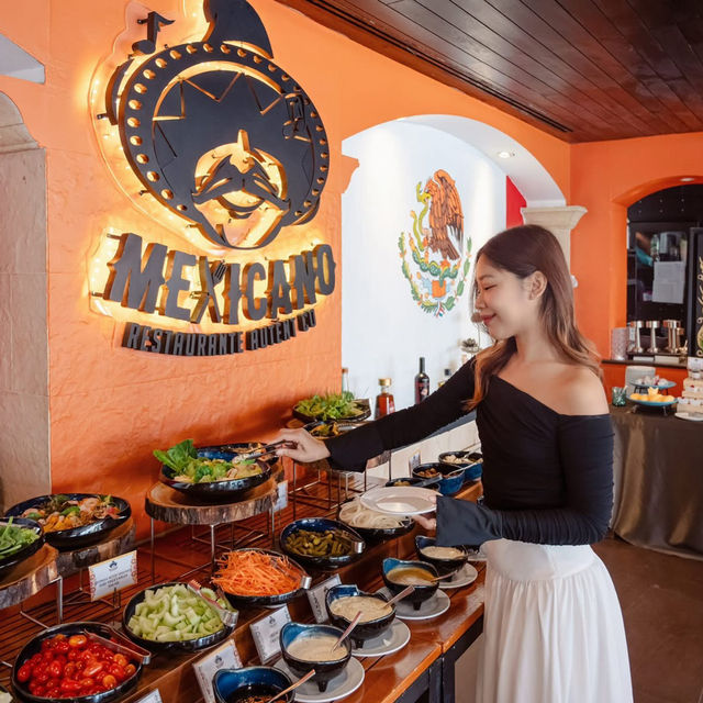 บุฟเฟ่ต์อาหารแม็กซิกันสุดคุ้ม🌮