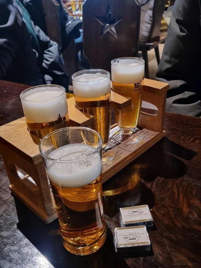 겨울느낌 물씬나는 삿포로 맥주공장🍻