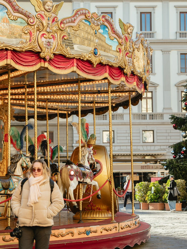 【イタリア】フィレンツェの夢かわ広場