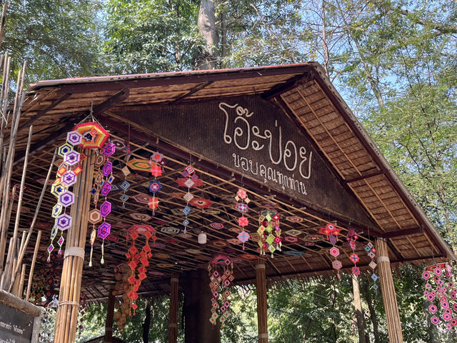 ตลาดโอ๊ะป่อย ราชบุรี 🌳