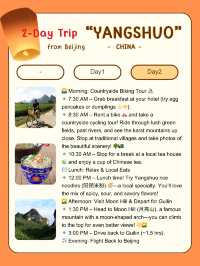 2-Day Trip in Yangshuo, China