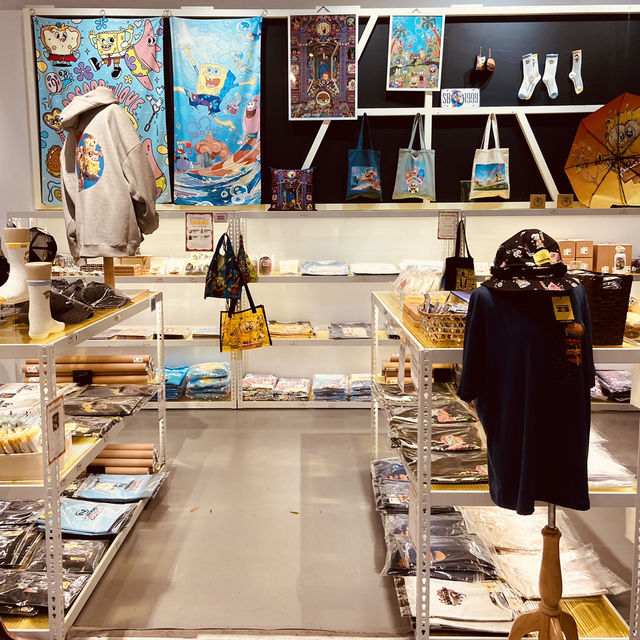 超有設計感！海綿寶寶25週年期間限定店