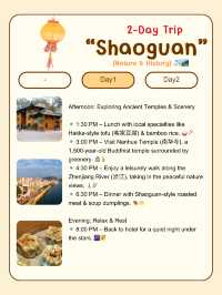 2-Day Relaxing Trip to Shaoguan